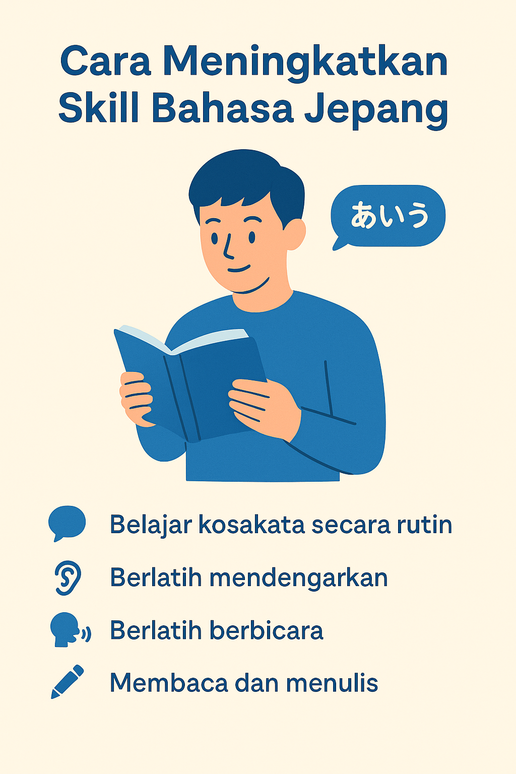 Cara Meningkatkan Skill Bahasa Jepang