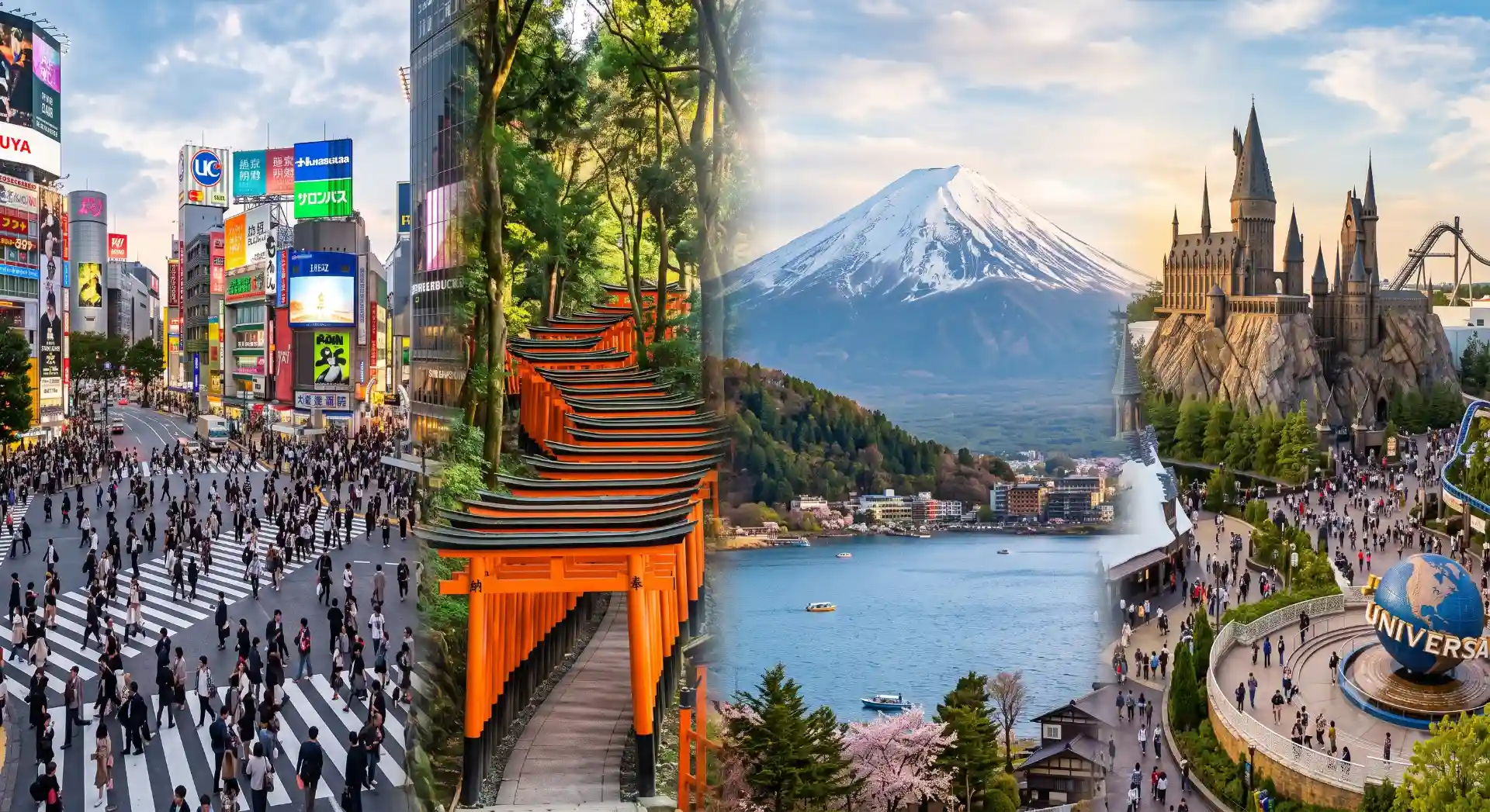 人気の日本の観光スポット